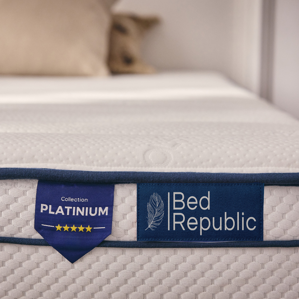 Matelas ressorts ensachés et mousse mémoire de forme HD - BED PLATINIUM 27 cm