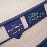 Matelas ressorts ensachés et mousse mémoire de forme HD - BED PLATINIUM 27 cm