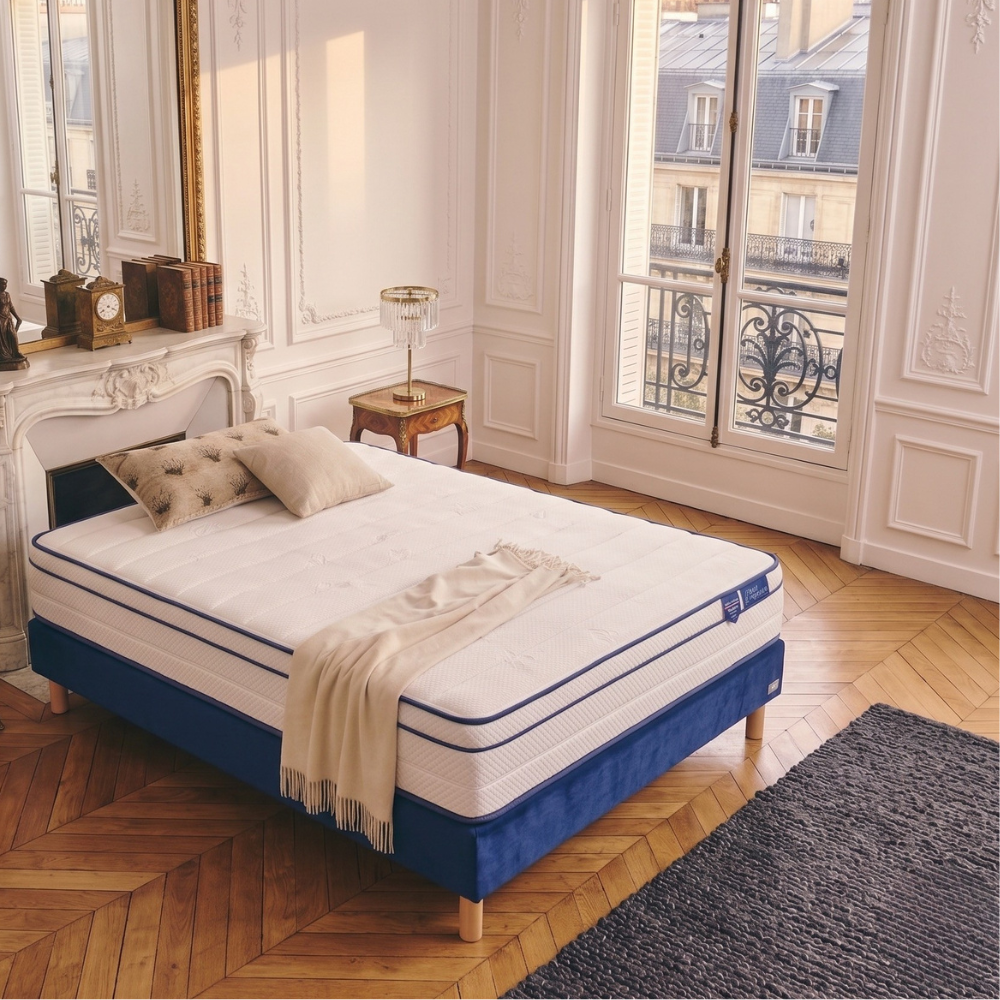 Matelas ressorts ensachés et mousse mémoire de forme HD - BED PLATINIUM 27 cm