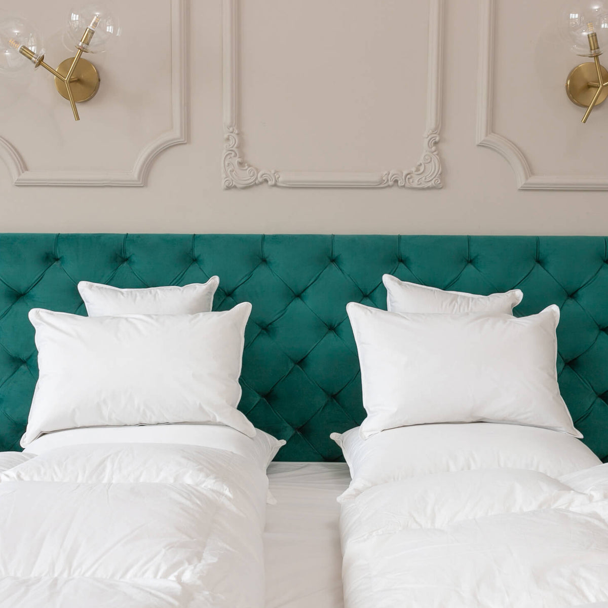 Lot couette & oreiller plumes - PLUME