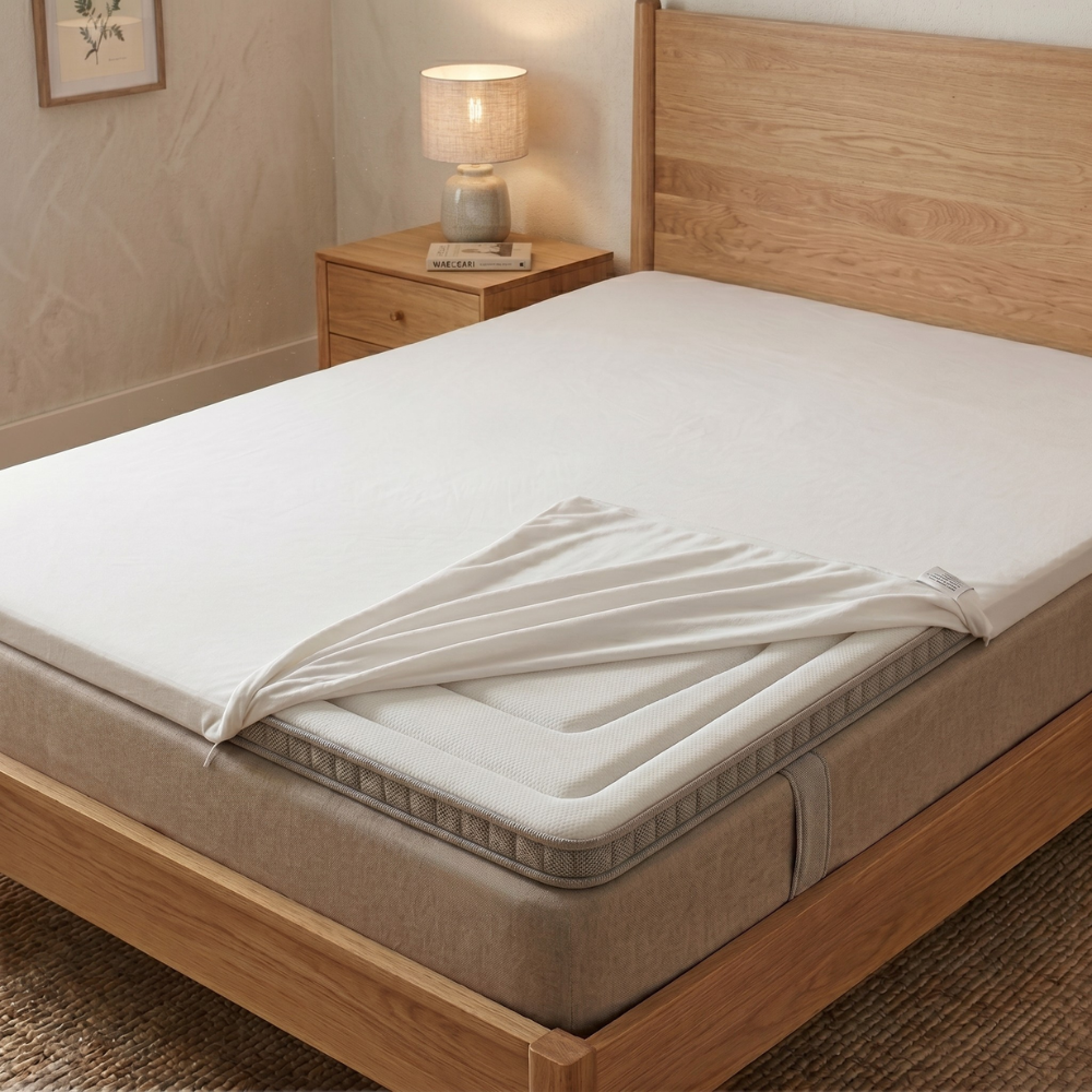 Drap housse élastique intégral spécial surmatelas - ultra simple en Coton Jersey - 5-10cm max - LazyHousse surmatelas