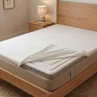 Drap housse élastique intégral spécial surmatelas - ultra simple en Coton Jersey - 5-10cm max - LazyHousse surmatelas