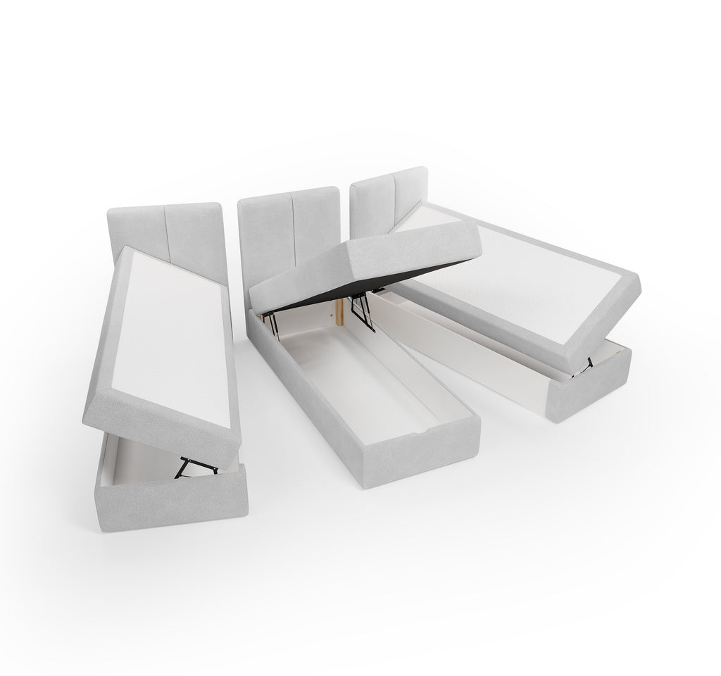 Lit géant XXL type BOXBED BOXSPRING - 240 x 200cm – Lit GIANT