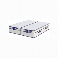 Matelas ressorts ensachés et mousse mémoire de forme HD - BED PLATINIUM 27 cm