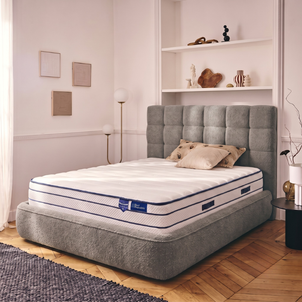 Lit coffre DEUXIEME avec sommier integré