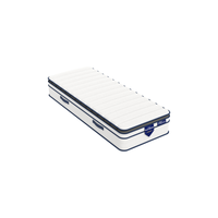 Matelas ressorts ensachés et mousse mémoire de forme HD avec surmatelas intégré - BED PLATINIUM PLUS 30 cm