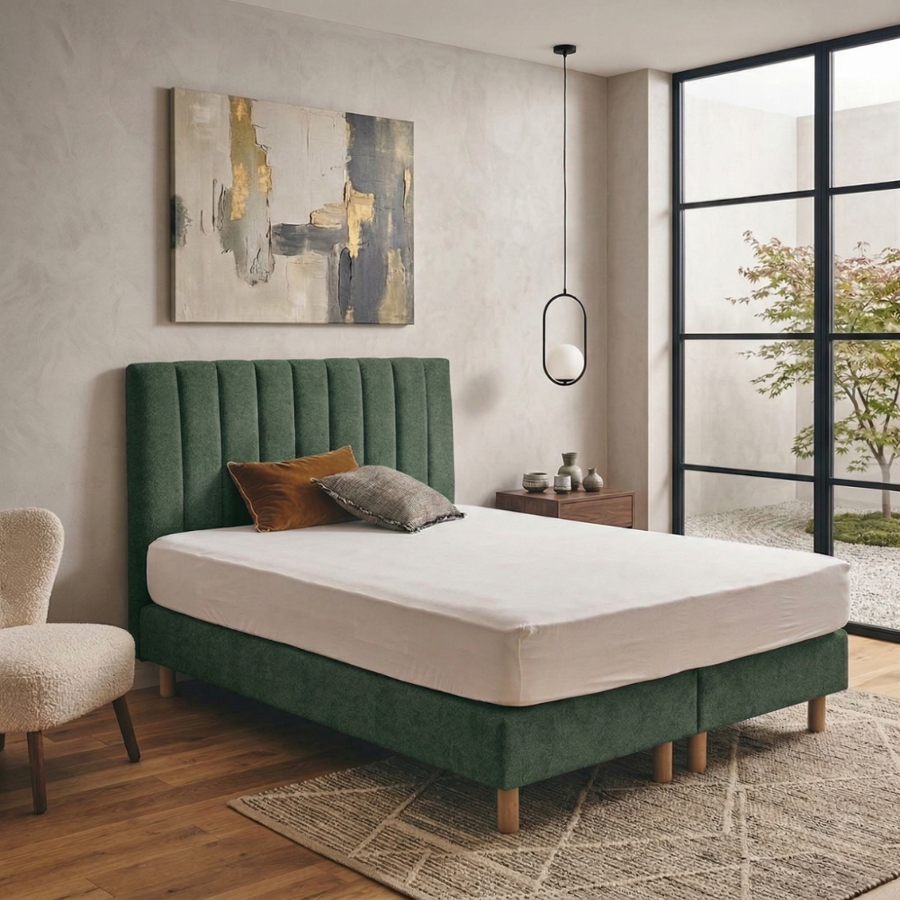 Protège matelas imperméable et respirant en tissu naturel de Bambou - BAMBOU