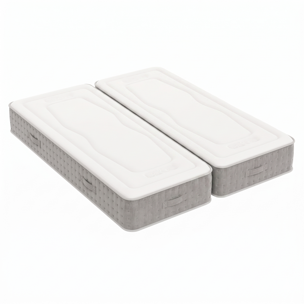 REASONS BI CONFORT 25cm - Single foam mattress, 2 sensations: balanced or firm