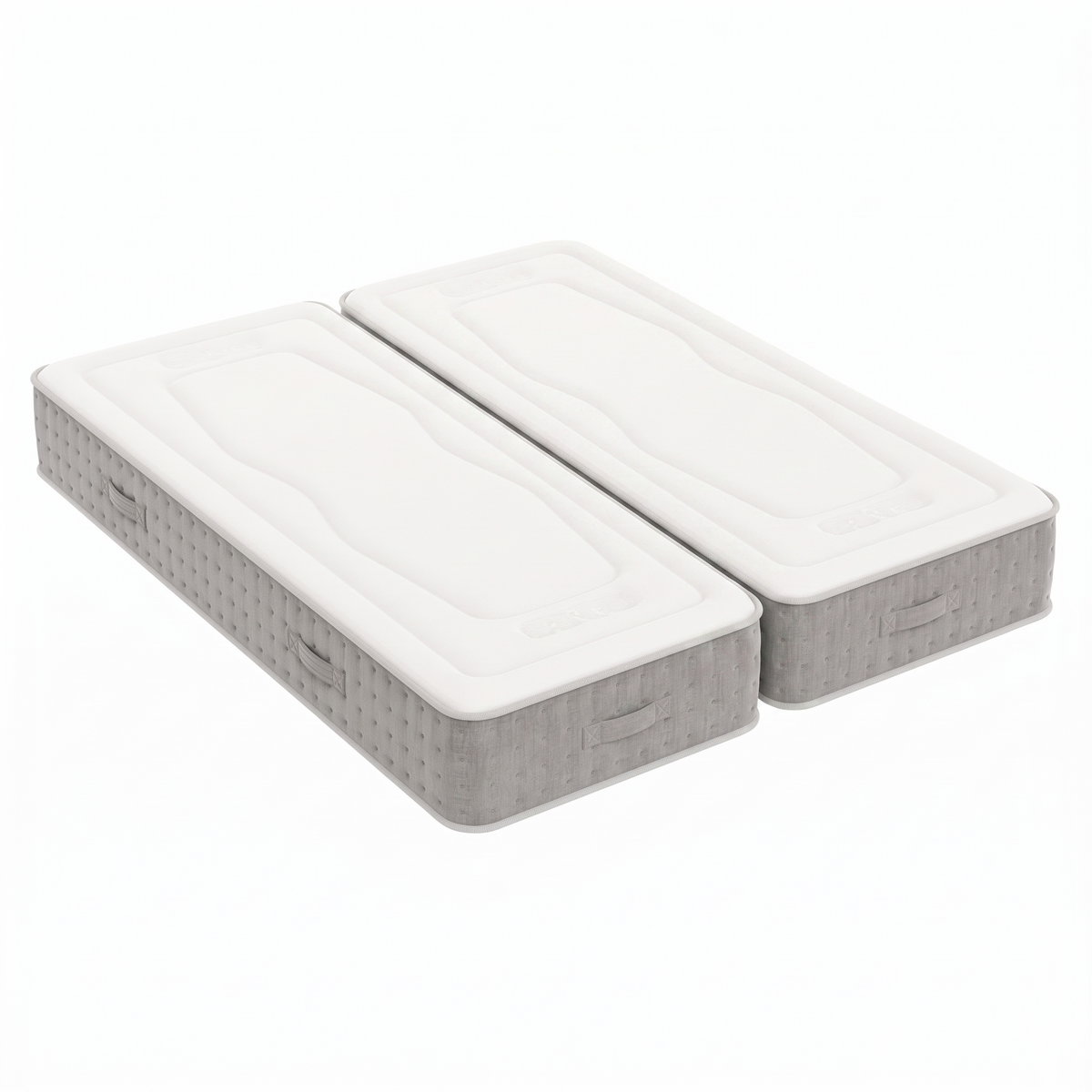 REASONS BI CONFORT 25cm - Single foam mattress, 2 sensations: balanced or firm