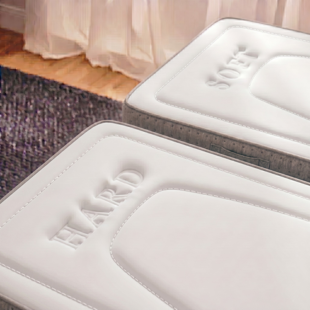 REASONS BI CONFORT 25cm - Single foam mattress, 2 sensations: balanced or firm