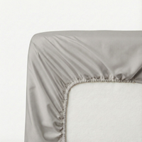 Drap housse - 100 % satin mat