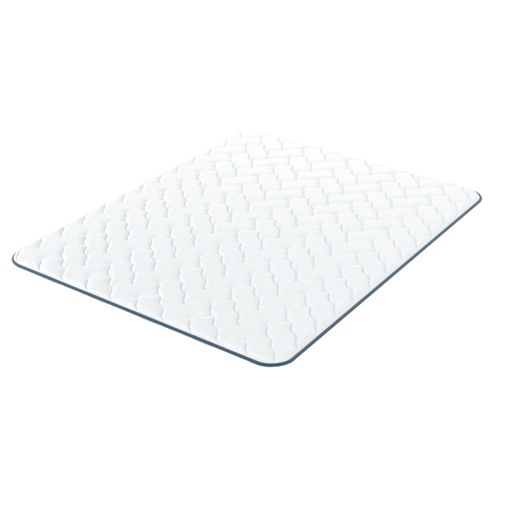 Surmatelas mémoire de forme 2 en 1 FRESH - TRES FRESH BLEU