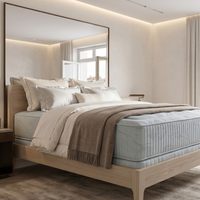 Matelas XXL ultra épais triple ressorts ensachés 48cm - INFINITE