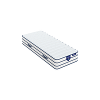 Matelas ressorts ensachés et deux faces : mousse mémoire de forme + Face été Mousse FRESH - BED PLATINIUM FRESH 29 cm