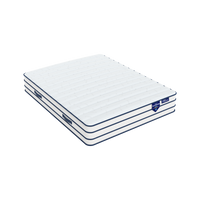 Matelas ressorts ensachés et deux faces : mousse mémoire de forme + Face été Mousse FRESH - BED PLATINIUM FRESH 29 cm